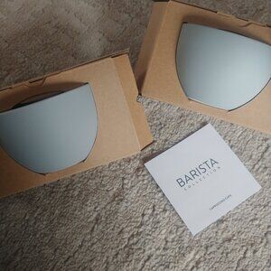 NEW Nespresso Barista Collection cappuccino size medium mugs